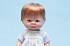 Кукла пупсик в голубом чепчике, 20 см.  - миниатюра №2